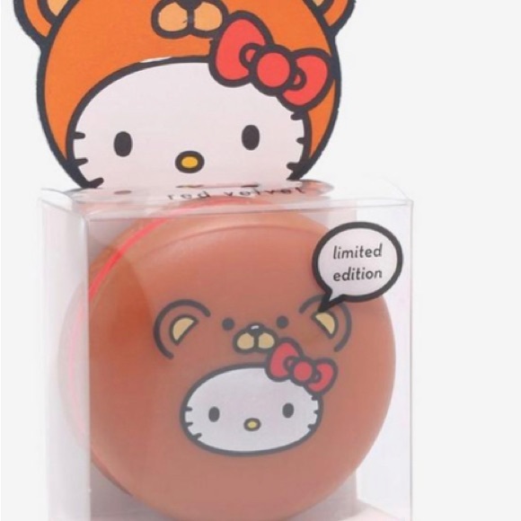 The Creme Shop Hello Kitty Red Velvet Macaron Lip Balm - Picture 4 of 12